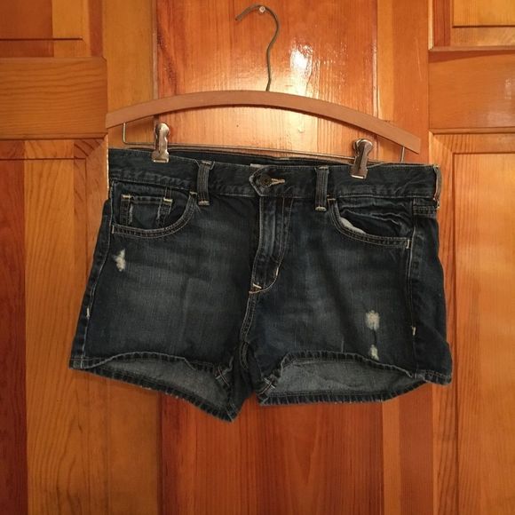 Old Navy Pants - OLD NAVY Lightly distressed denim shorts